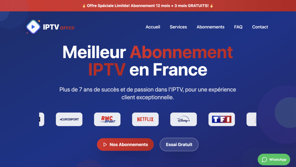 Guide 2025 : Choisir le Meilleur Abonnement IPTV en France